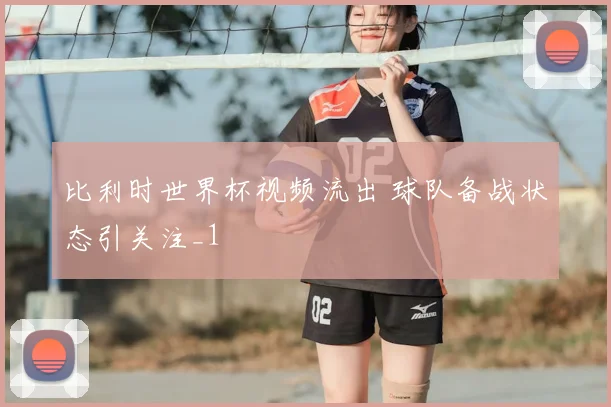 比利时世界杯视频流出 球队备战状态引关注_1