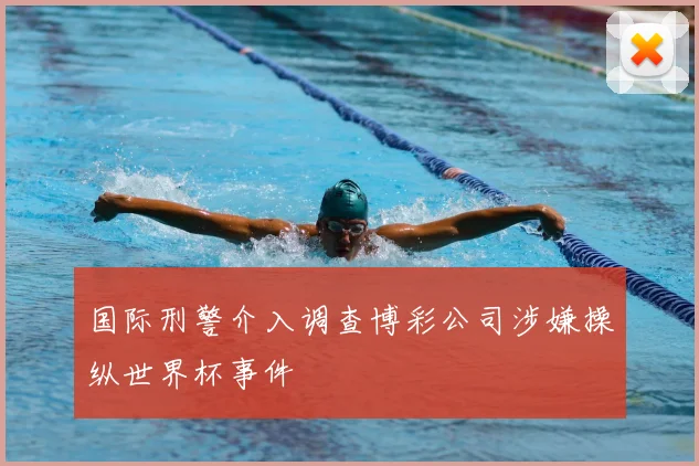 国际刑警介入调查博彩公司涉嫌操纵世界杯事件