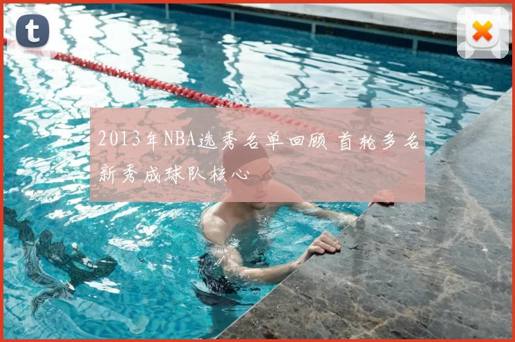 2013年NBA选秀名单回顾 首轮多名新秀成球队核心